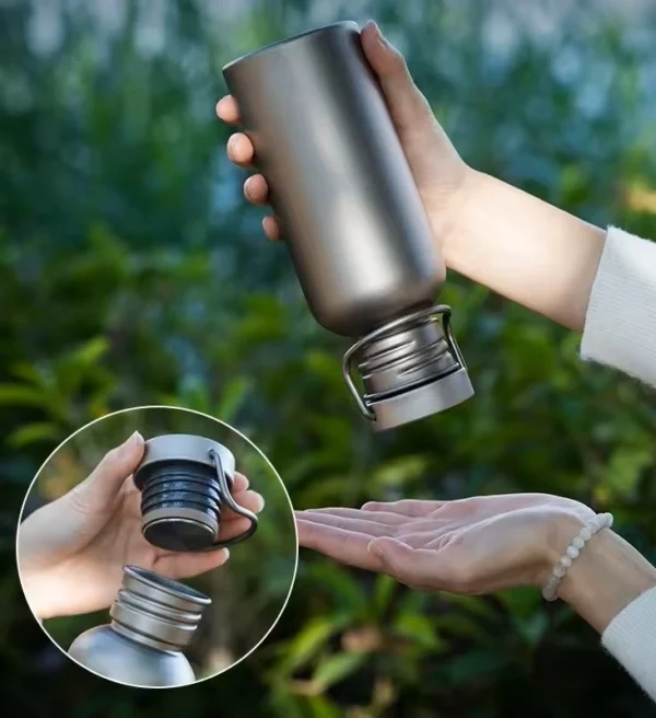 Grande Bouteille D'Eau Étanche Avec Tableau Périodique Des Éléments